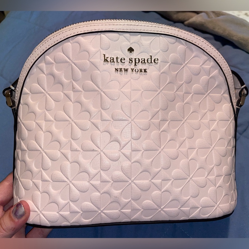 Kate Spade Hollie Clover Geo Embossed Crossbody
